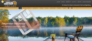 Fenster Decker Website
