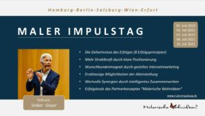 Volker Geyer liefert Impulse für Maler