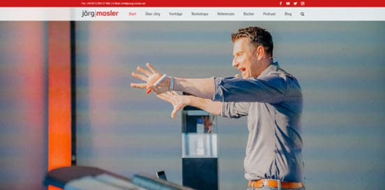 Jörg Mosler Website Relaunch