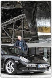 Thomas Issler beim Porsche Museum