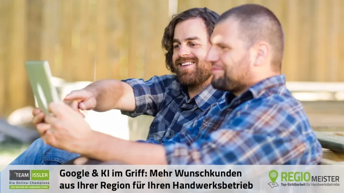 Gratis Webinar Google und KI-Suche im Handwerk